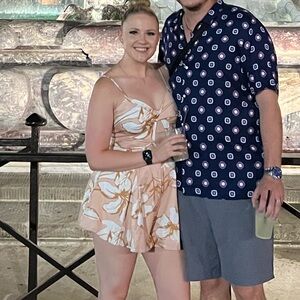 Blythe Floral Cut-Out Romper Size M